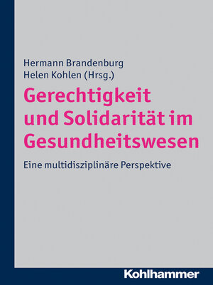 cover image of Gerechtigkeit und Solidarität im Gesundheitswesen
